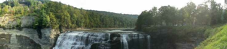 Photograph of Letchworth State Park Middle Falls